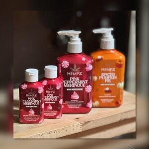 Hempz 2025 Holiday (4) pc Limited Edition Body Moisturizer